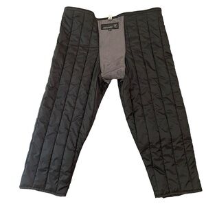 Frank Thomas Aqua pore biker gear crop pants unisex rider quilted under pants XL
